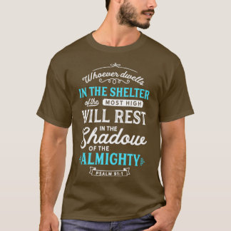 Camiseta Ref. de Proteção de Todo-Poderoso Da Cotação Versa