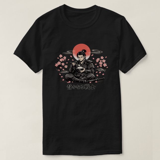 Camiseta Refeição do Samurai Silencioso (Frente do Design)