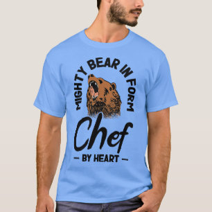 Camiseta Refeições para Cozinhar do Urso do Amante de os an