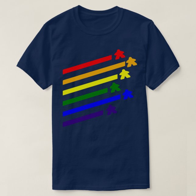 Camiseta Refeições Voadoras do Arco-Íris (Frente do Design)