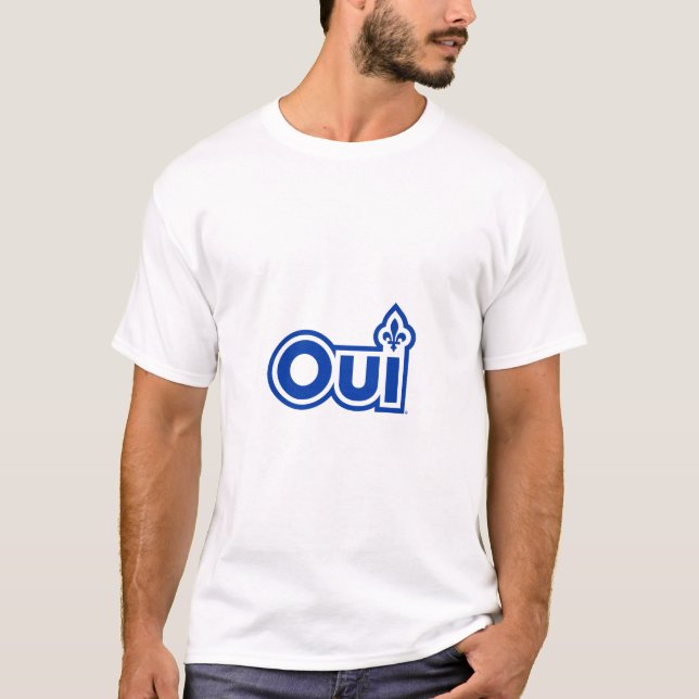 Camiseta Referendo do Quebec do OUI (Frente)