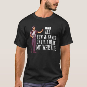 Camiseta Referente Ref Whistle Women Kids Soccer