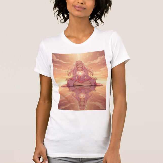 Camiseta Reflected Heart Meditation Alignment (Frente)