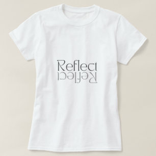 Camiseta Refletir (cinza)