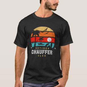 Camiseta Refletor Estilo de Aposentação Ideia Aposentada Ch