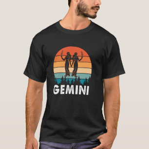Camiseta Refletor Gemini - Símbolo Zodíaco Horoscópio