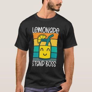 Camiseta Refletor Lemonade Stand Boss Ice Lemon Sumice Lemo