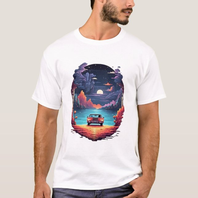 camiseta refletora com tecnologia blindada (Frente)