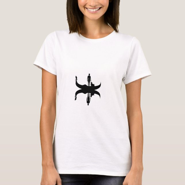 Camiseta Reflexão de Serene Gondola (Frente)