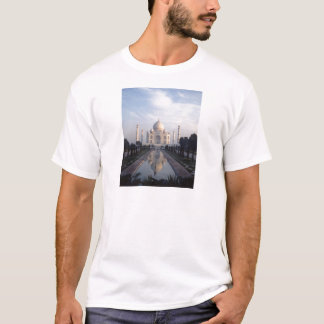 Camiseta Reflexão de Taj Mahal em Agra, Uttar Pradesh,