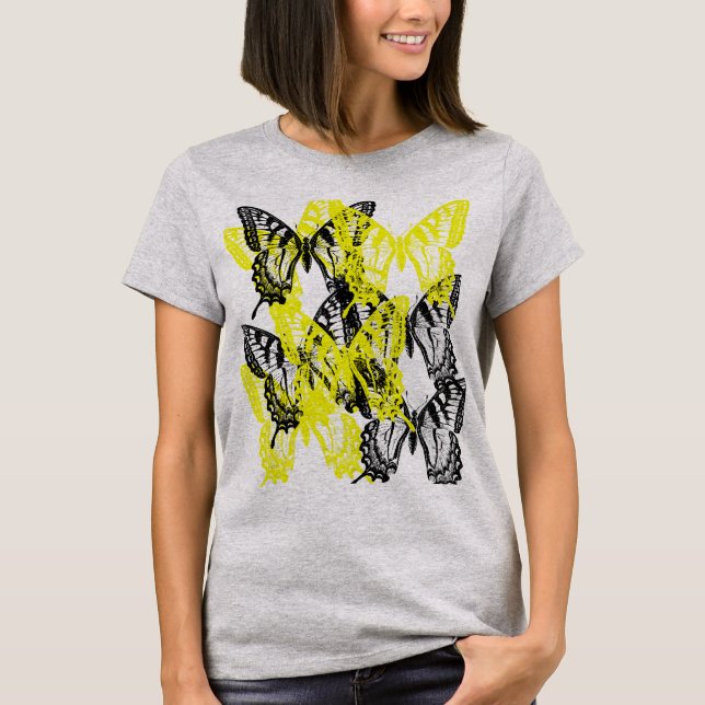 Camiseta Reflexão de uma cinza nova na Camisa. (Frente)