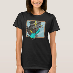 Camiseta Reflexão do Papagaio e Dragão I Meyers Parrot