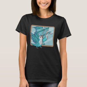 Camiseta Reflexão entre papagaios e dragões I Blue Monk Par