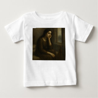 Camiseta Reflexão Melancólica – Retrato Clássico Atemporal