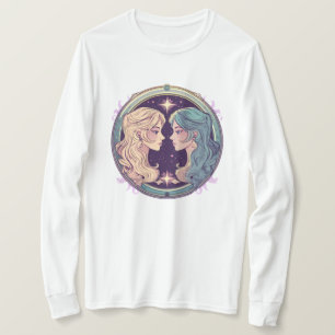 Camiseta Reflexão Mística de Gêmeos