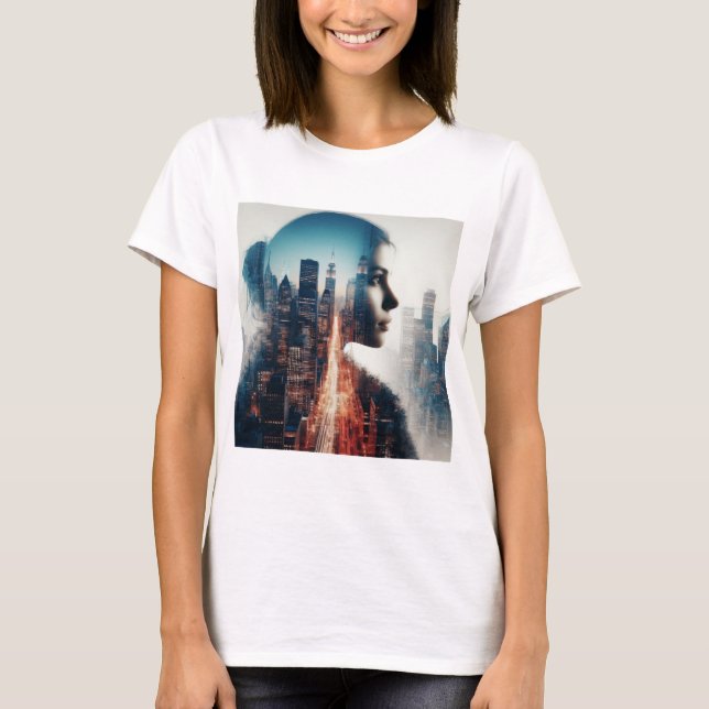 Camiseta Reflexão urbana (Frente)