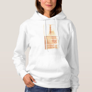 Camiseta reflexo antigo da janela de fotografia