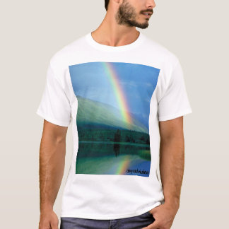 Camiseta Reflexo arco-íris