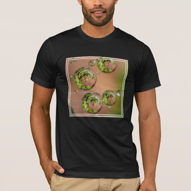 Camiseta Reflexo da Gota de Água (Frente)