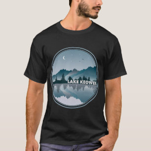 Camiseta Reflexo do Lago Keowee na Carolina do Sul