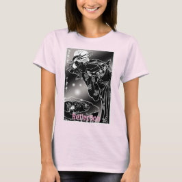 Camiseta Reflexo – Serigrafia Preto e Branco Japonesa