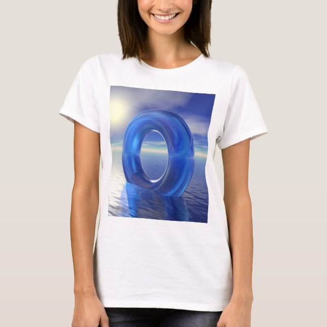 Camiseta Reflexões Azuis (Frente)