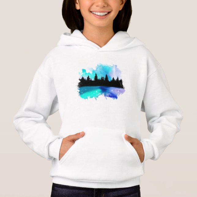 Camiseta Reflexões de Dia Hoodie (Frente)