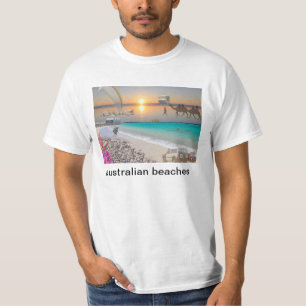 Camiseta REFLEXÕES de praias do australiano da onça