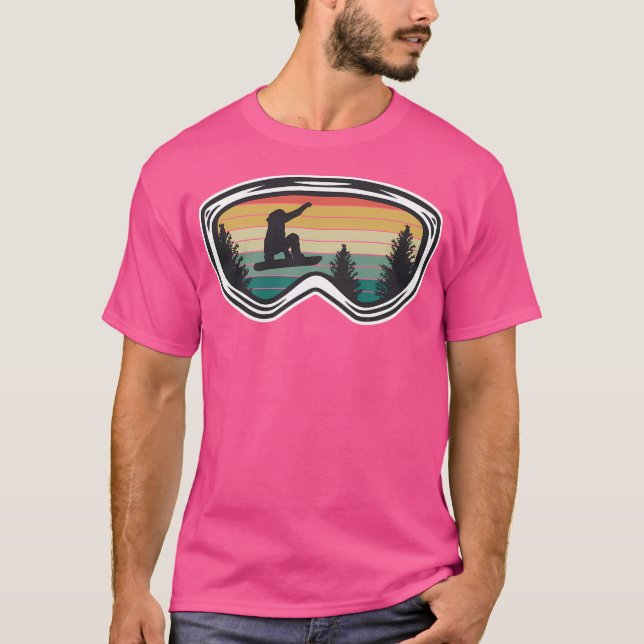 Camiseta Reflexões De Um Snowboard (Frente)