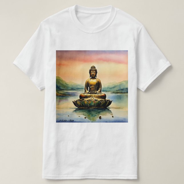 Camiseta Reflexões de Zen: Coleção de Tópicos da Meditação  (Frente do Design)