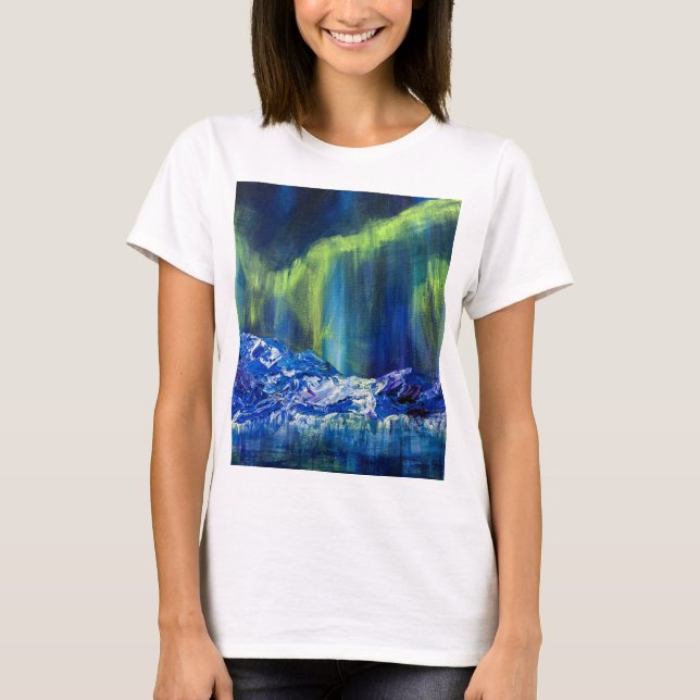 Camiseta Reflexões Glaciais do Alaska (Frente)