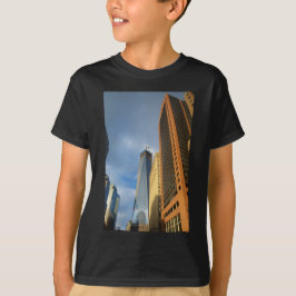 Camiseta Reflexos de Arranha-céus de Nova York