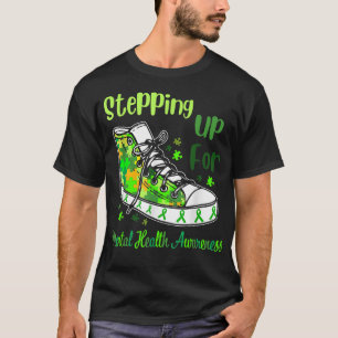 Camiseta Reforço Para Calçados De Sensibilização Para A Saú