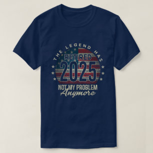 Camiseta Reforma 2025 Aposentada Já Não É Meu Problema