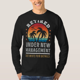 Camiseta Reforma Aposentada Sob Novo Gerenciamento
