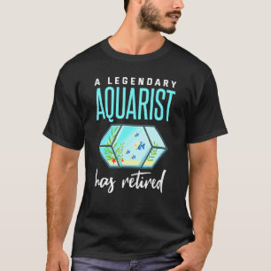 Camiseta Reforma Aquarista Aquarista Aquarista Aposentada