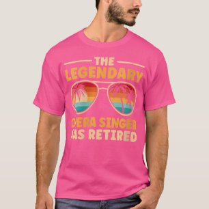 Camiseta Reforma Cantora de Ópera Aposentadoria