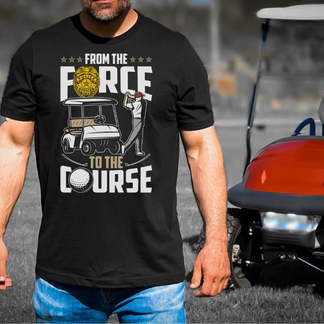 Camiseta Reforma da Polícia da Força para o Curso Golfe (Criador carregado)