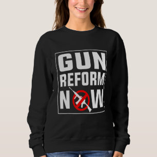 Camiseta Reforma das Armas, Agora Anti-Segunda Emenda Pro