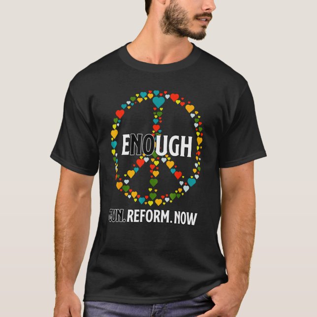 Camiseta Reforma das Armas Agora Não Há Arma Suficiente Par (Frente)