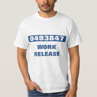 Camiseta Reforma de Liberação de Trabalho Engraçada
