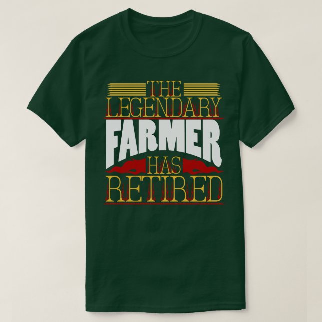 Camiseta Reforma do Setor Agrícola (Frente do Design)