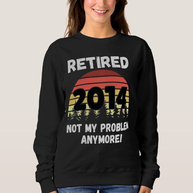Camiseta Reforma Engraçada Aposentada 2014 Não é problema m (Frente)