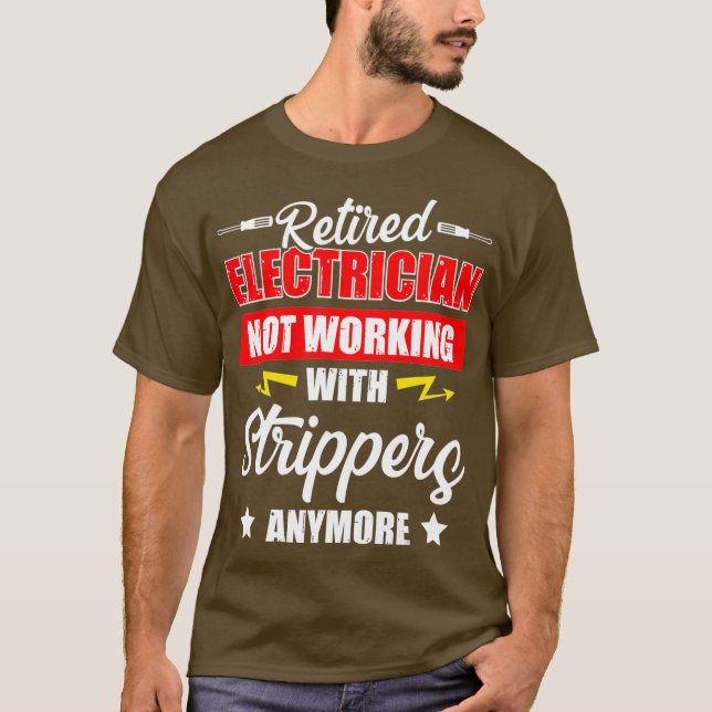 Camiseta Reforma Engraçada da Faixa Elétrica (Frente)