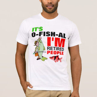 Camiseta reforma engraçada de um pescador
