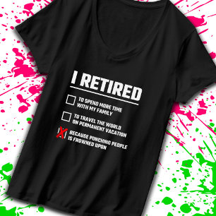 Camiseta Reforma Engraçada - Estou Aposentado - Reforma Fe