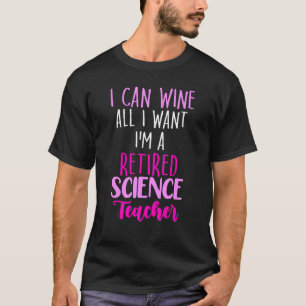 Camiseta Reforma Escolar de Professores de Ciências Aposent