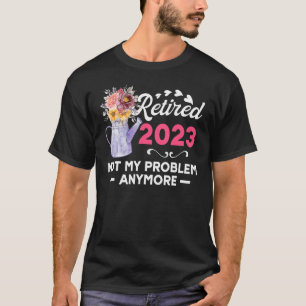 Camiseta Reforma Para Mulheres Aposentadas 2023 Floral