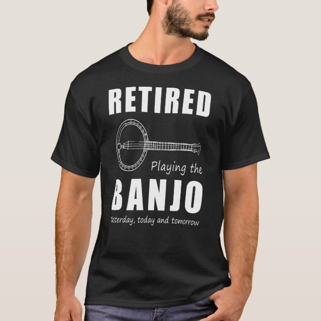 Camiseta Reformado Jogando Banjo 3 Dias (Frente)