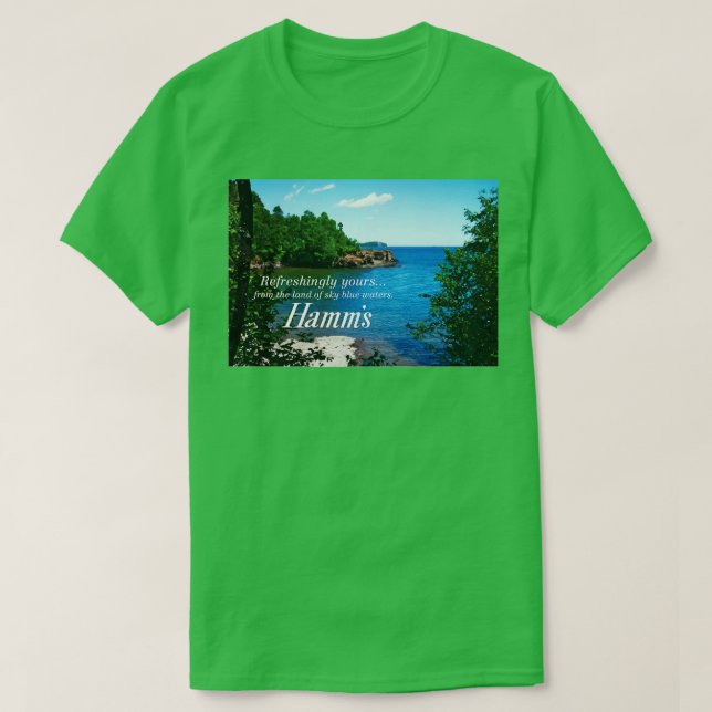 Camiseta Refrescamente Os Seus Hamms (Frente do Design)